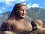Scultura di Madre Fiume Giallo
