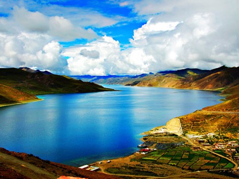 lago sacro di Yamdruktso